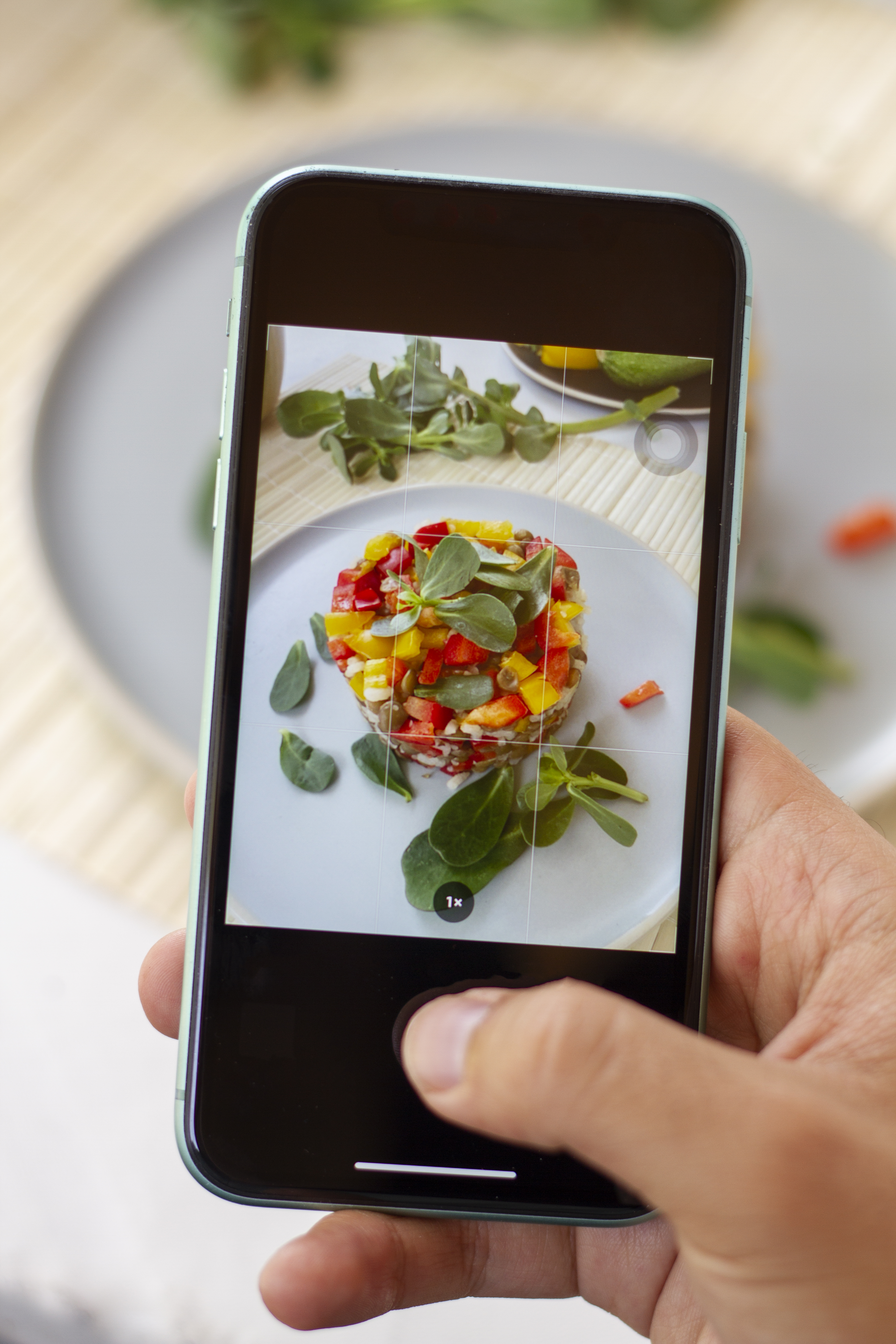 A beautifully plated meal tracked by Graze